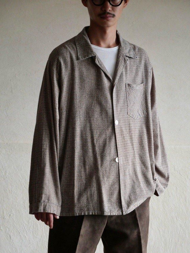 1970's Vintage SEARS Printed Pajamas Flannel Shirt