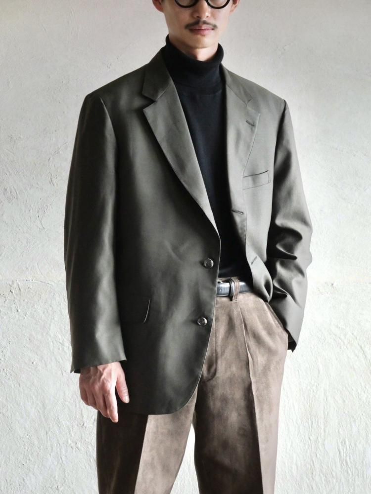 1990's BrooksBrothers Tailored Jacket, Grayish-Olive
