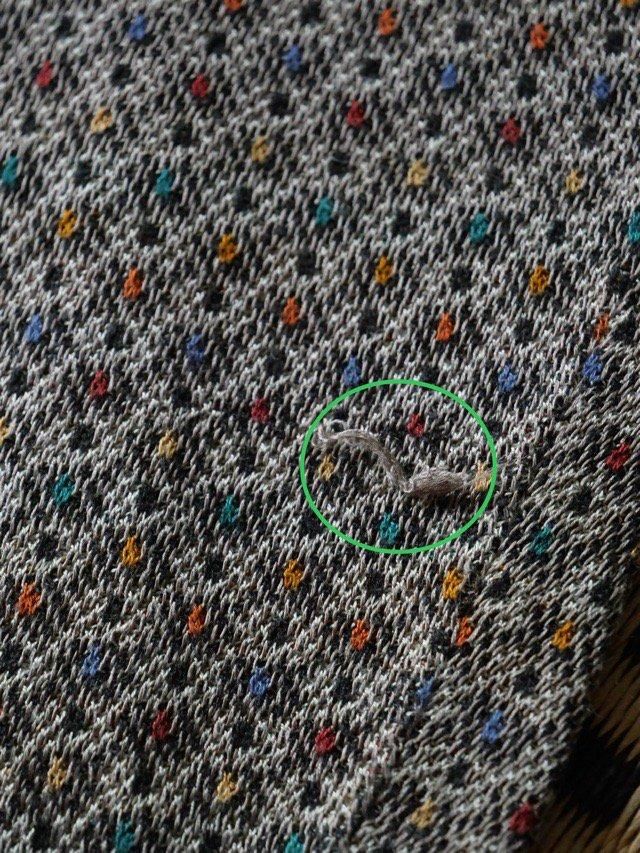 90~00's TRICOTS ST. RAPHAEL Cotton&Viscose Geometric Knit 90~00's TRICOTS ST. RAPHAEL Cotton&Viscose Geometric Knit