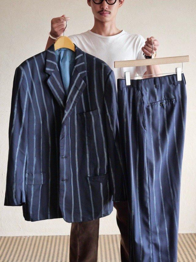 1980's Vintage Set-up "Hand Painted Stripes"