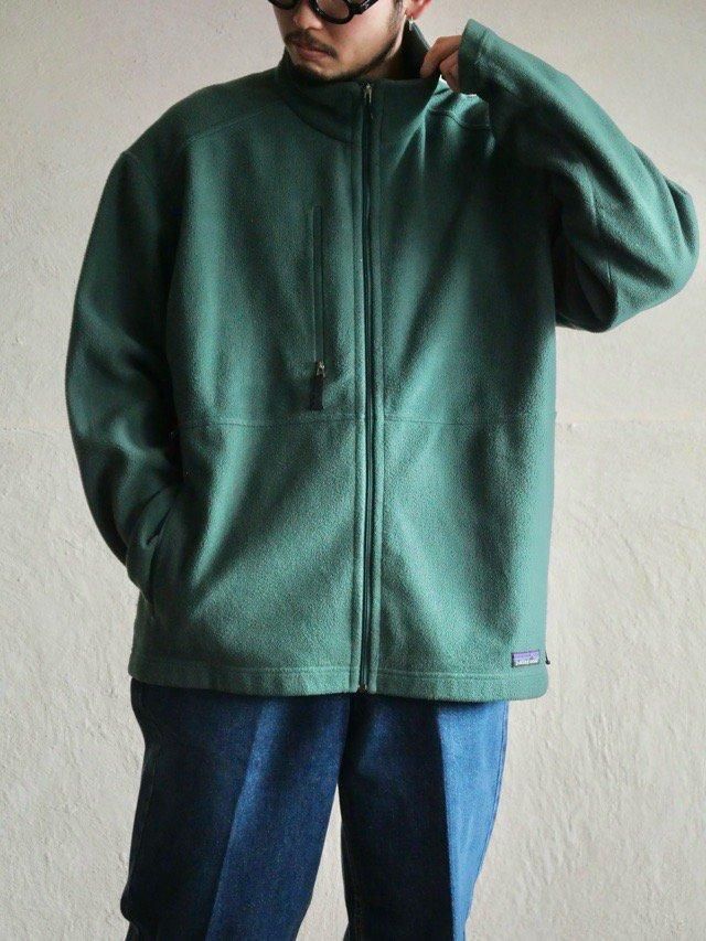 00's Patagonia Synchilla Full-Zip type "Green"