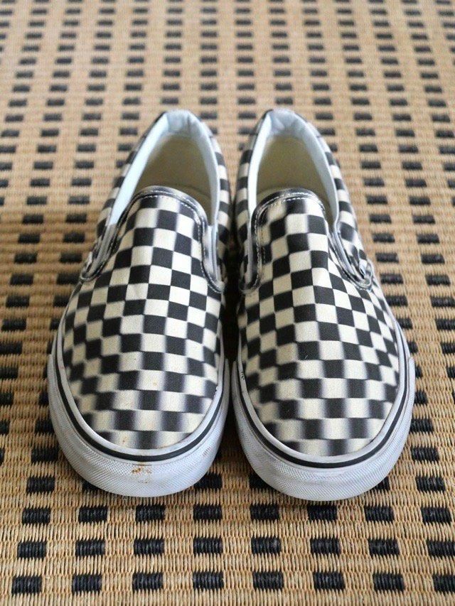 VANS Slip-on "Shadow Checkered Flag" BK&WH