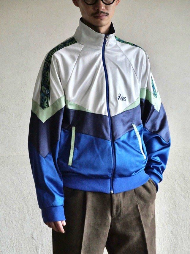 1990's Italian acics Vintage Track Jacket 