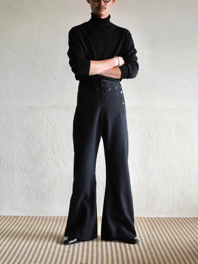 1930's U.S.NAVY Vintage Wool Sailor Pants