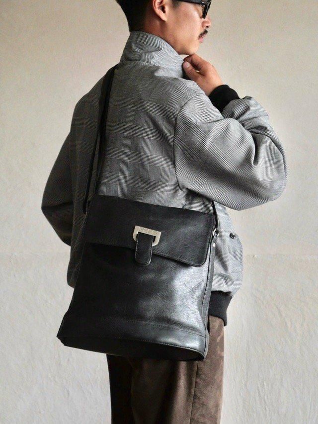 BREE Leather Shoulder Bag, Black