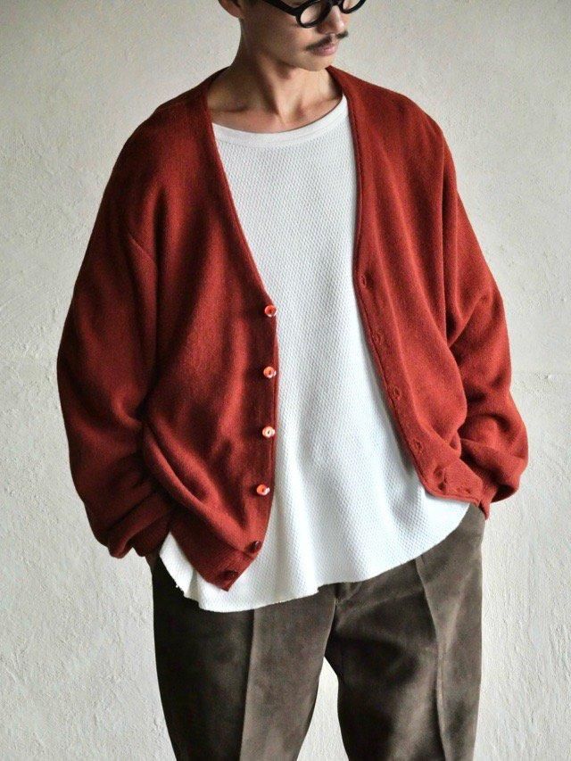 1970's Vintage Sears Knit Cardigan, Bric