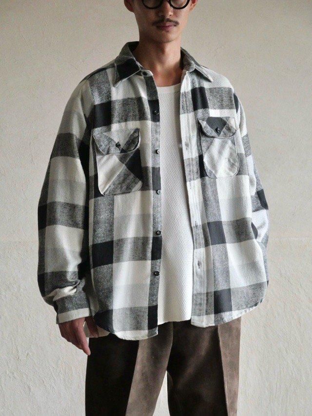 1970's Vintage Mr.Leggs Heavy Cotton Flannel Shirt - Vintage
