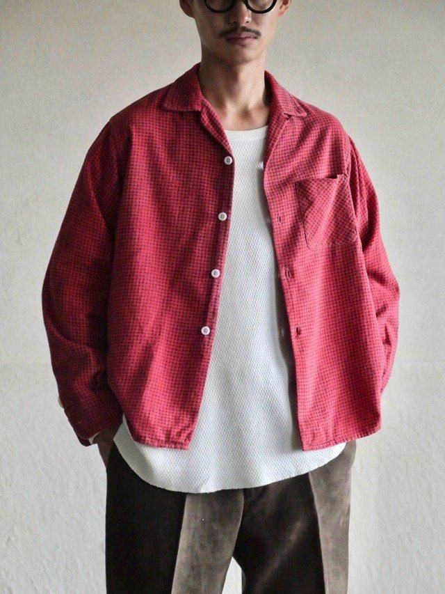 1950~60's Vintage Norwood Cotton Flannel Shirt