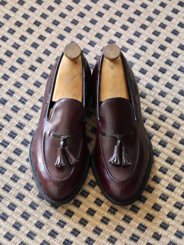 1980's Vintage Footjoy Leather Slip-on, Made in USA.