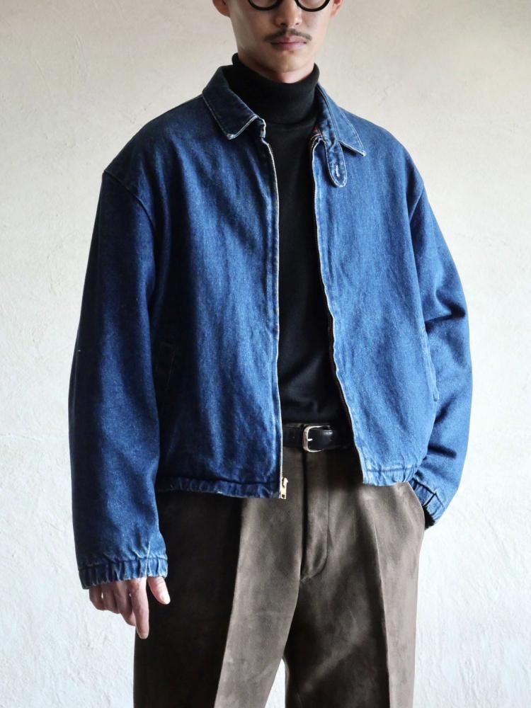 1980's Vintage L.L.Bean Denim & Quilting Blouson