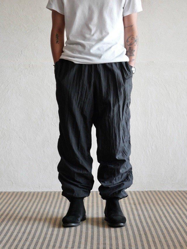 1990's NIKE Nylon Pants "BlackBlack"