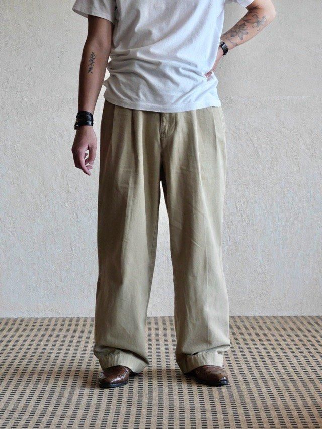 1990's Abercrombie & Fitch Wide Chino Trousers