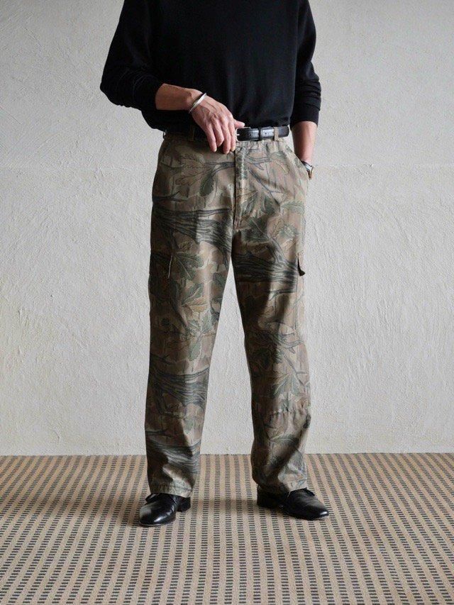 00's Camouflage Double-knee Cargo Trousers