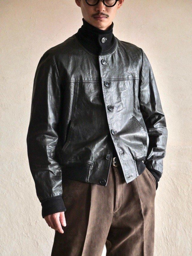 1980~90's Italian Vintage Valstar Blouson, Black