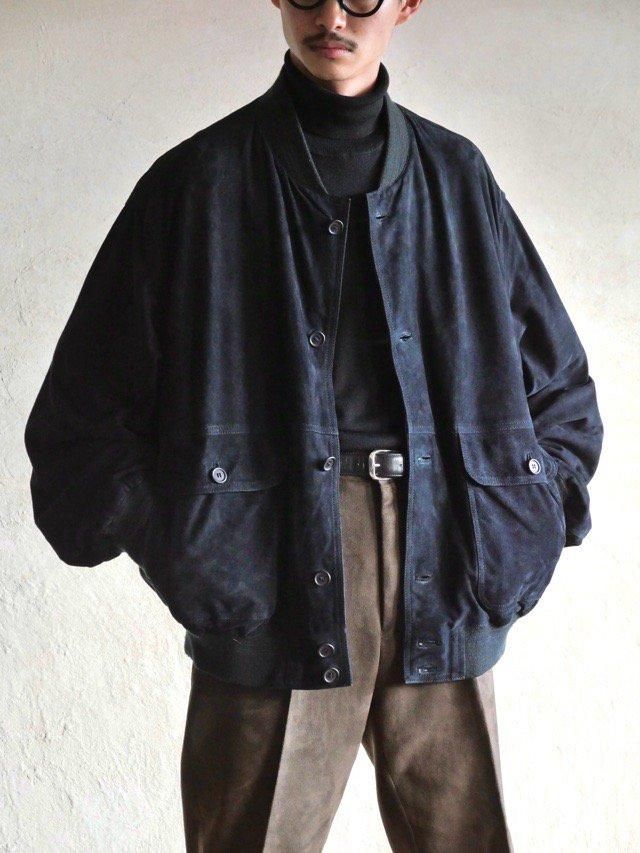 1980~90's Italian Vintage Valstar Blouson, Dark Navy