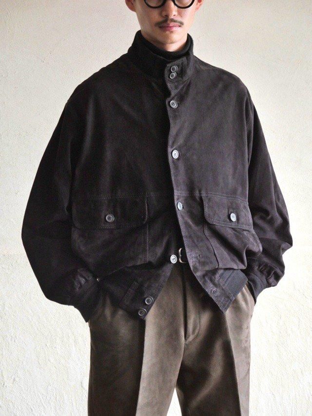 1980~90's Italian Vintage Valstar Blouson, Dark Brown