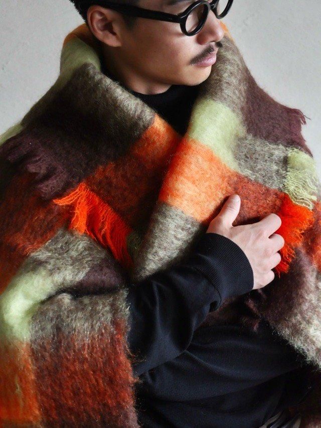 Deadstock Vintage Waverley Mohair Blanket