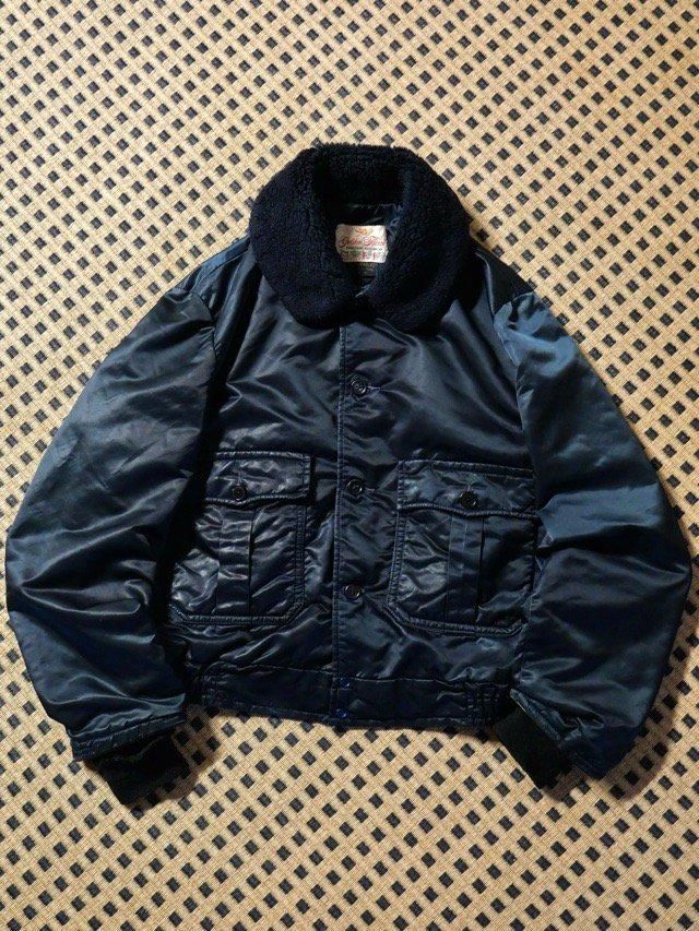 1970's Vintage G.Fleece Guard-Man Blouson, BLUE