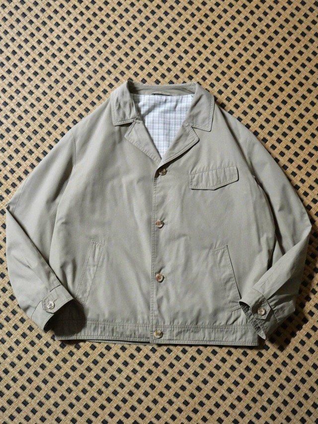 1980~90's Italian Vintage Lapeled Work Blouson