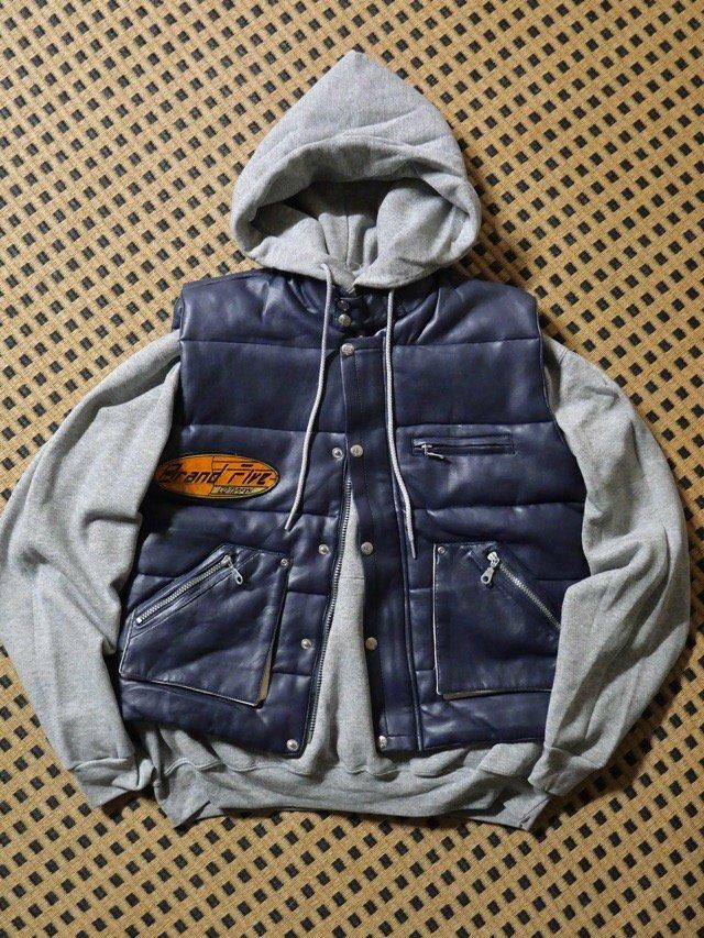 1990's Brand Five Company Artificial Leather Vest