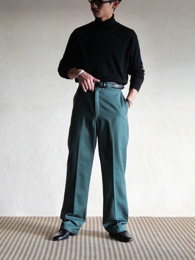 1990's Vintage Dickies Work Pants, Made in CANADA. "GREEN"