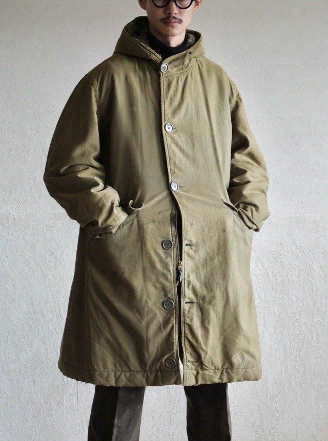 1940's Vintage U.S.NAVY N-2 Deck Crew Coat ① - Vintage 1940's Vintage U.S.NAVY N-2 Deck Crew Coat ① - Vintage