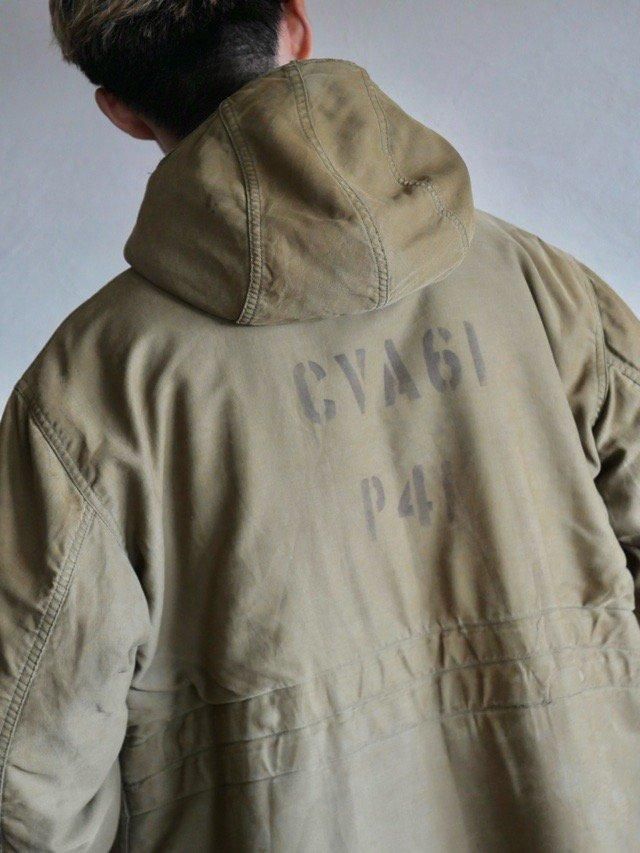 1940's Vintage U.S.NAVY N-2 Deck Crew Coat ① - Vintage 1940's Vintage U.S.NAVY N-2 Deck Crew Coat ① - Vintage