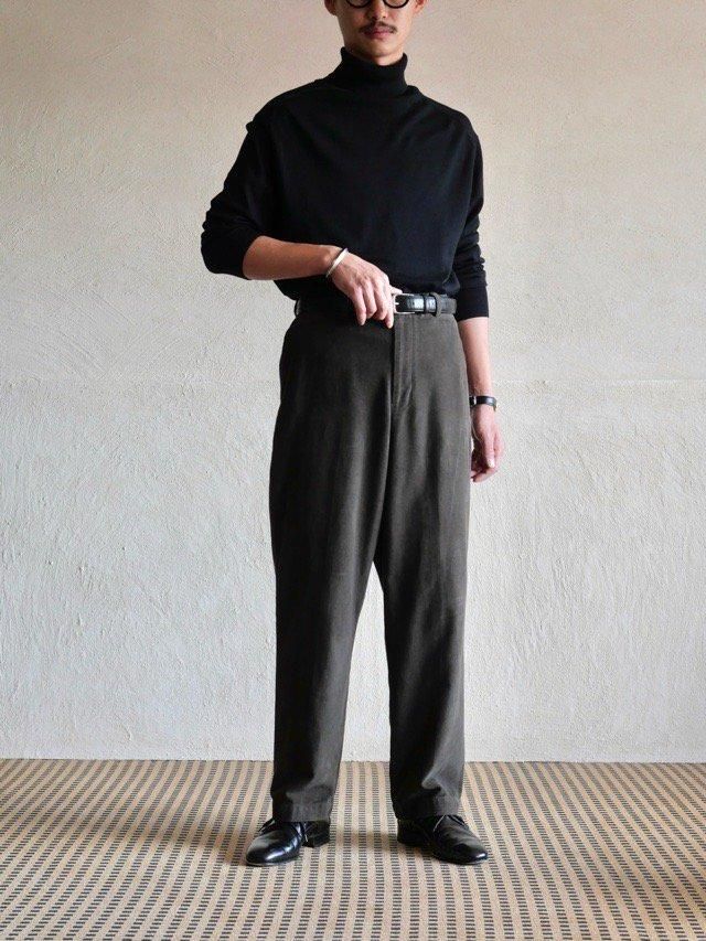 00's BrooksBrothers HUDSON Cotton Velour Trousers