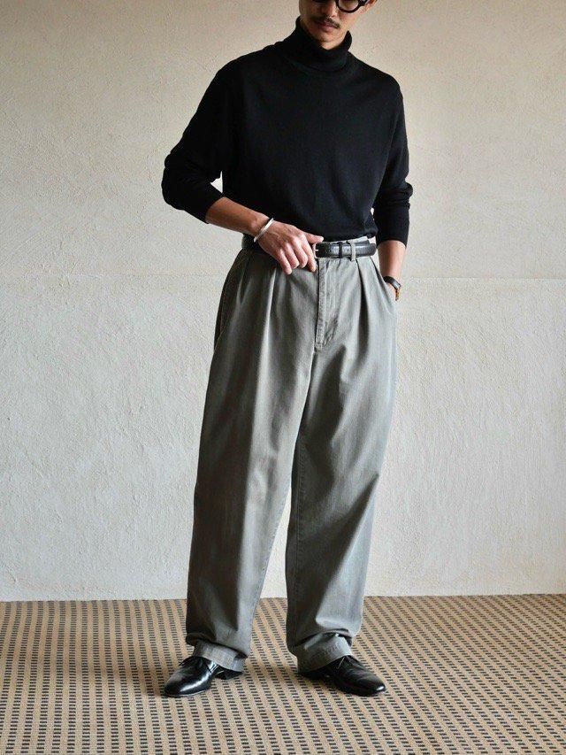 1990's Vintage RalphLauren Chino Trousers ANDREW, GREIGE