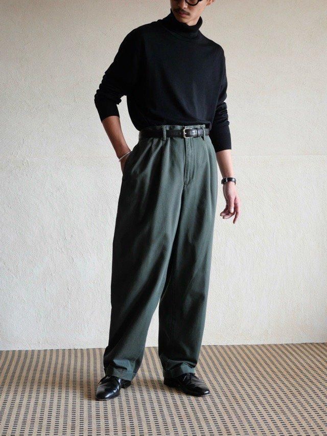 1990~00's Vintage GAP Chino Trousers, FOREST Green