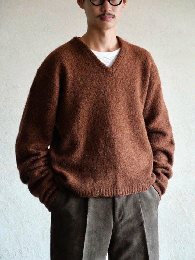 1960's Vintage ANDERSON-LITTLE Co.
Shetland Wool Knit Sweater
