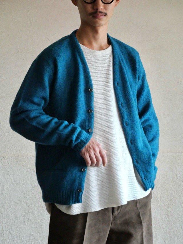 1960~70's Vintage JANTZEN Shetland Wool Cardigan