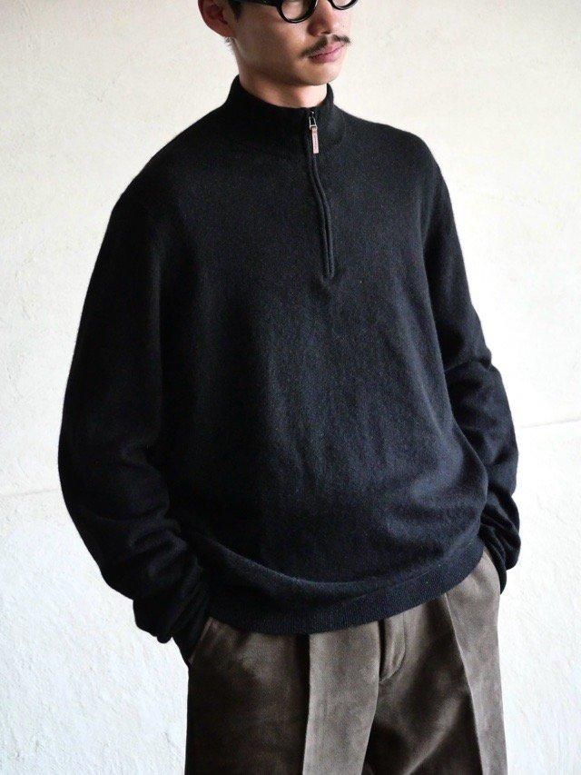 100% Cashmere Half-zip Knit, John W.Nordo Tum