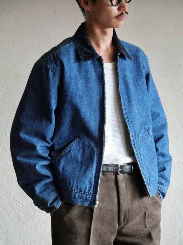 1970s Vintage BIGBEN Short Denim Worker's Jacket 