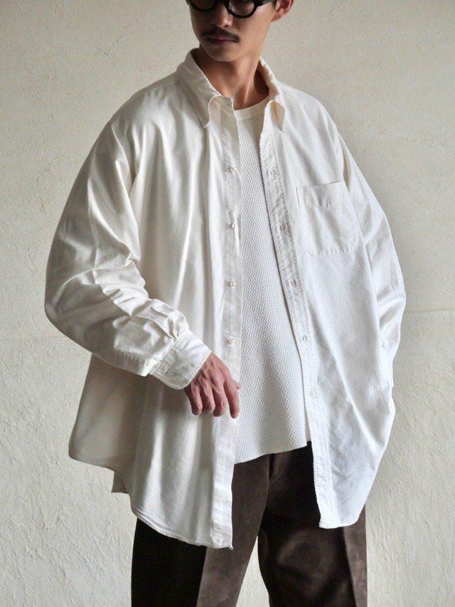 1970's Vintage BrooksBrothers Oxford Polo-collar Shirt