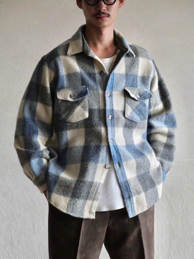1970's Vintage Woolrich CPO Wool Shirt-Jacket