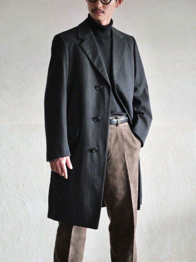 1950~60's Vintage Aquascutum "Venetian"Wool Coat