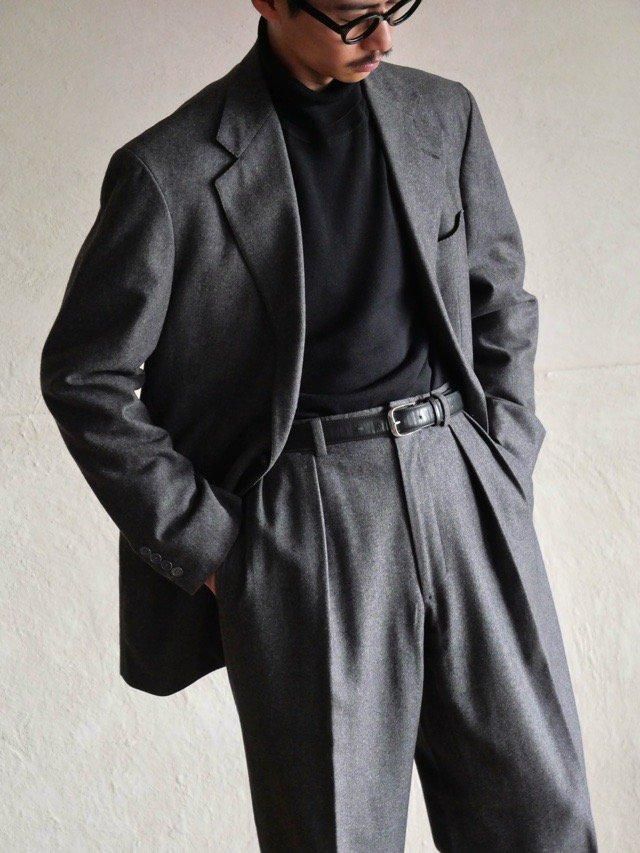 1990's Vintage RalphLauren Wool Set-up,
Made in USA. "ѡץ졼٥ǽƹ"