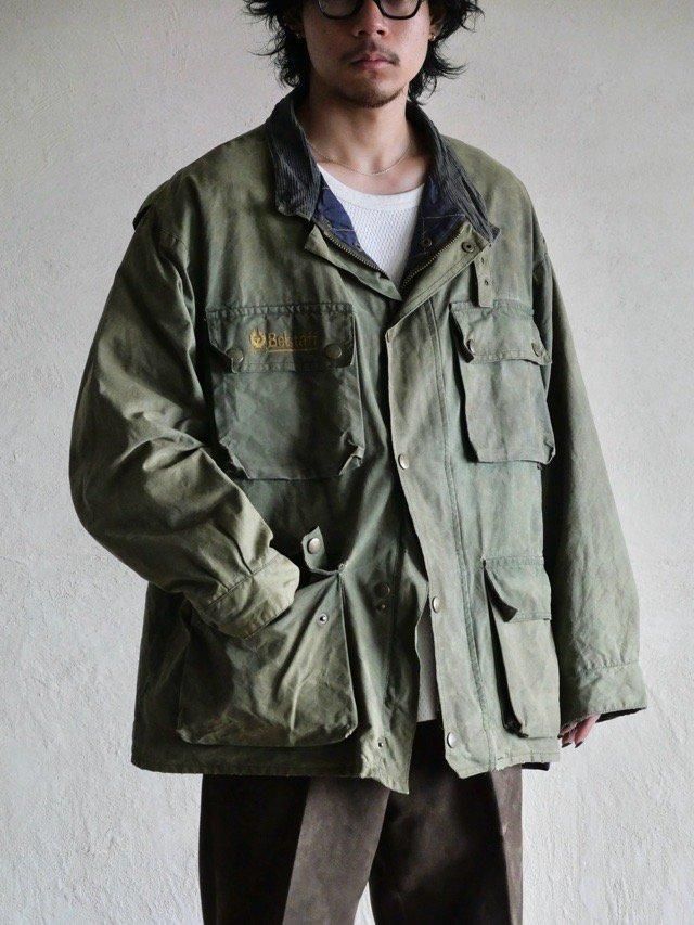 Belstaff TRIALMASTER Waxed Cotton Jacket, GREEN &#127468;&#127463; 