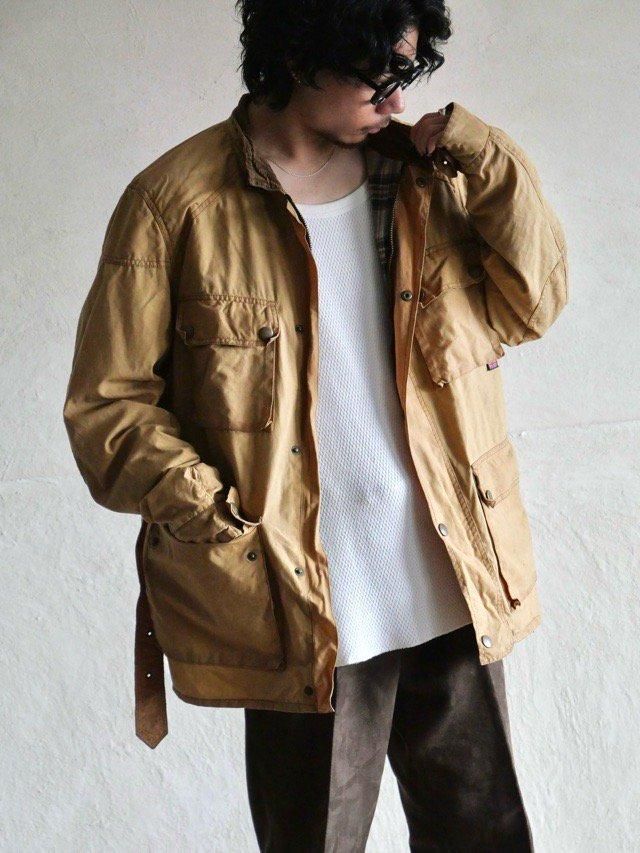 Belstaff TRIALMASTER Light-Waxed Cotton Jacket, Yellow-BEIGE &#127470;&#127481;