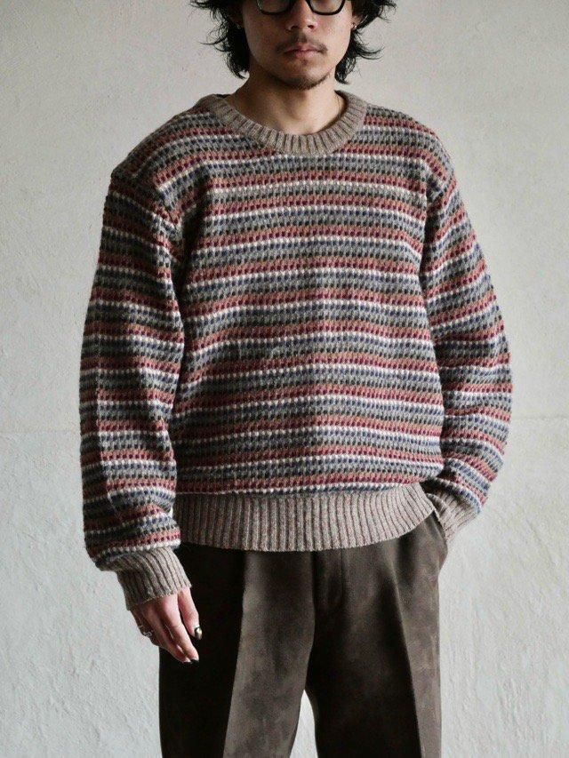 1990's Vintage DAKS Shetland Wool Knit Sweater