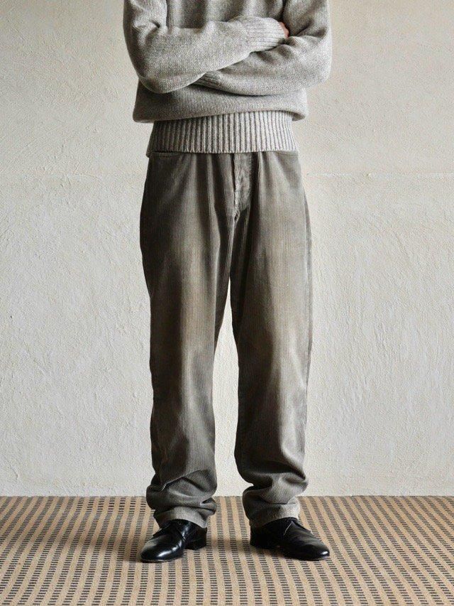 1980's Vintage BananaRepubli Wide-Wale Corduroy Trousers "501 style & Made in USA." 