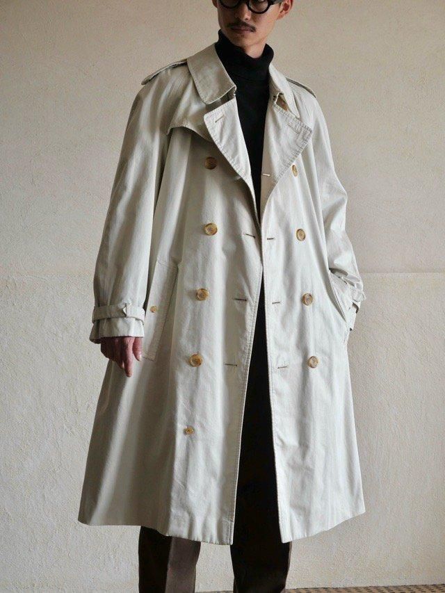 1980's Vintage GRENFELL 100% Cotton Trench Coat