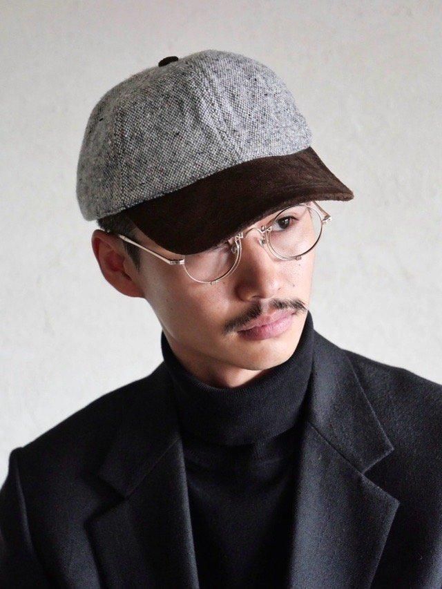 00's Woolrich Light Tweed & Suede Cap
