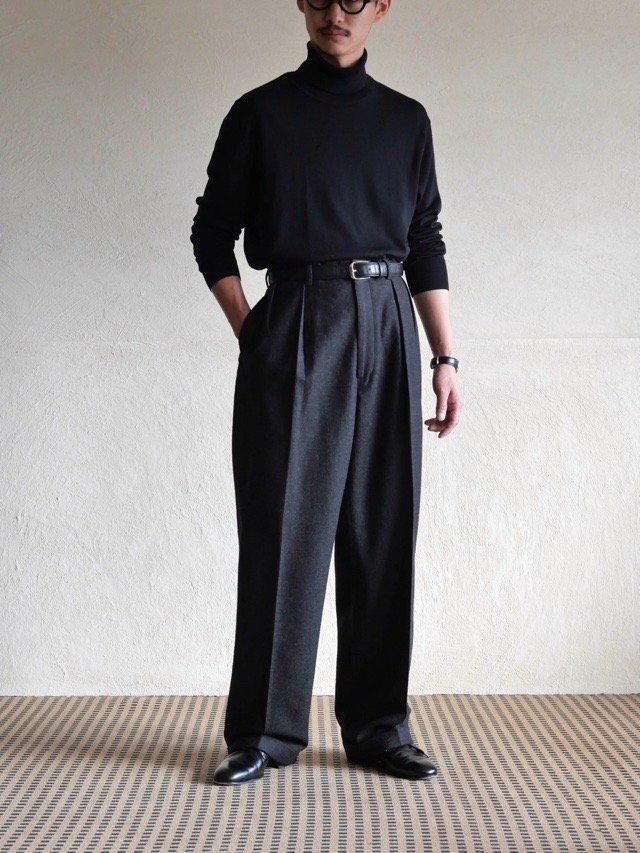 1980~90's Vintage RalphLauren Wool Trousers