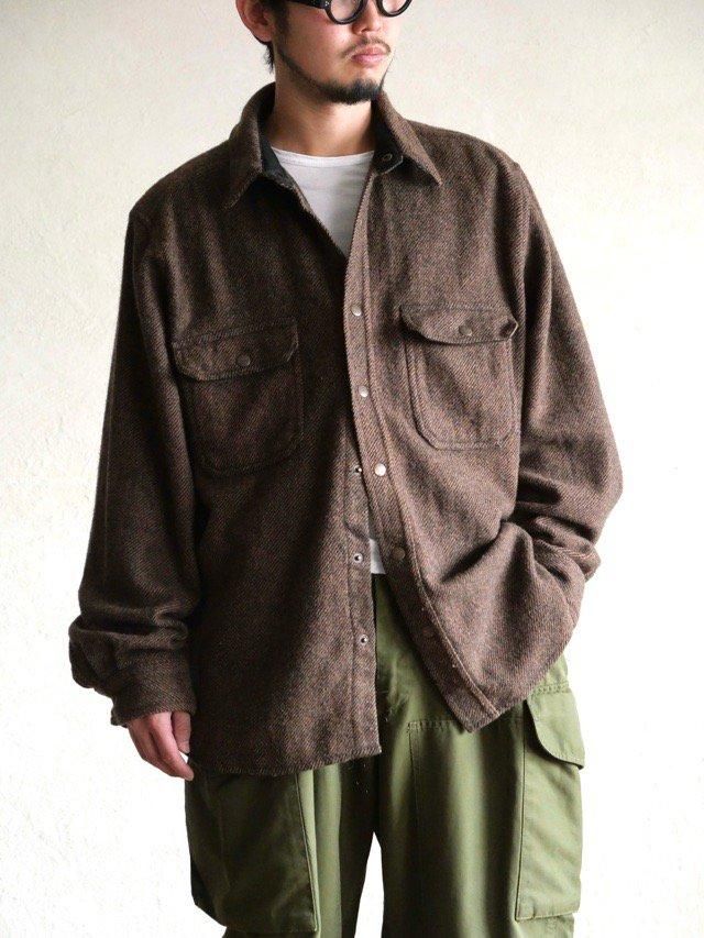 00's Woolrich Wool CPO Jacket "Brown"