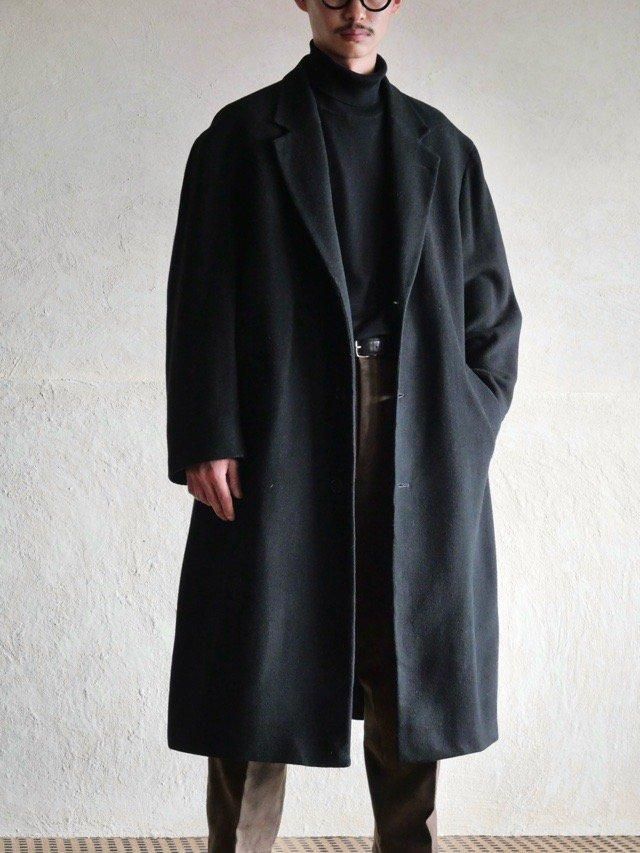 00's Cashmere Blend Wool Sport Coat, Black