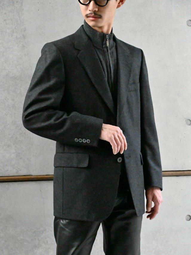 1980's Vintage LANVIN Wool Jacket, Made in USA.