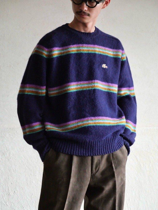 1970~80's Vintage IZOD LACOSTE Wool Knit Sweater