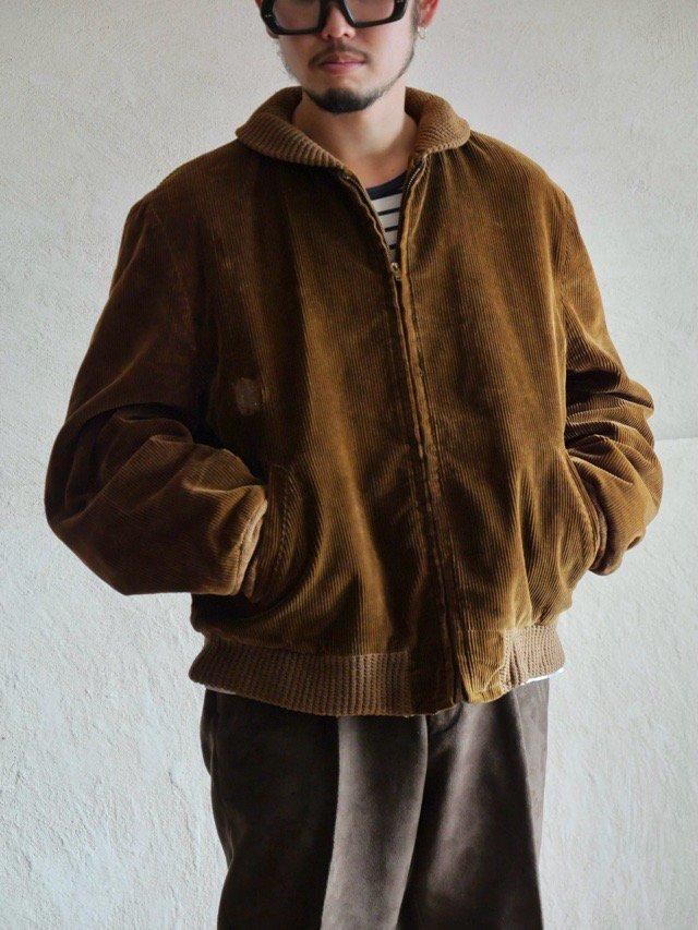 1960's Vintage GRaIS Corduroy&Boa Blouson